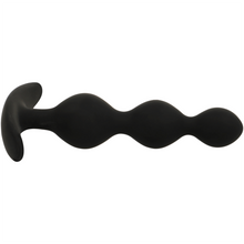 Carregar imagem no visualizador da galeria, Plug anal com 3 bolas - Rupert - Black & Silver