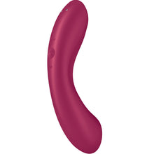 Carregar imagem no visualizador da galeria, Vibrador e estimulador de clitóris por ondas de pressão - Curvy Trinity 1 - Vermelho - Satisfyer