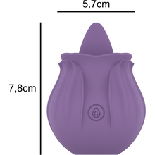 Carregar imagem no visualizador da galeria, Vibrador Língua - Roxo - Intense