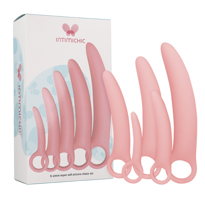 Conjunto de 5 dilatadores vaginais - IntimiChic