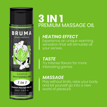 Carregar imagem no visualizador da galeria, Óleo de Massagem - Efeito de Aquecimento - Melancia - 100ml - Bruma