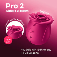 Carregar imagem no visualizador da galeria, Estimulador de clitóris por ondas de pressão + Pulsação - Pro 2 Classic Blossom - Satisfyer