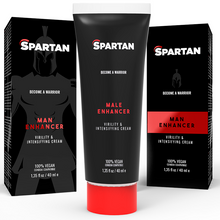 Carregar imagem no visualizador da galeria, Creme estimulante masculino - 40ml - Vegan - Spartan