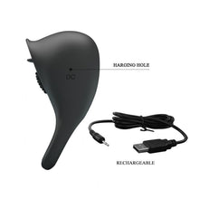 Carregar imagem no visualizador da galeria, Anel para o pénis com língua estimuladora - Recarregável - Ring Shaking II - Pretty Love