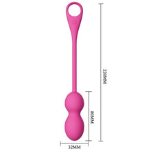 Carregar imagem no visualizador da galeria, Bolas vaginais com vibração para exercícios de Kegel - com APP - Elvira - Pretty Love