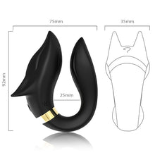 Carregar imagem no visualizador da galeria, Vibrador duplo - para casal - com estimulador vaginal e clitóris - Fox - Armony