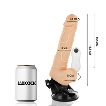 Carregar imagem no visualizador da galeria, Vibrador realístico - 18.5 cm - Base cock