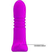 Carregar imagem no visualizador da galeria, Vibrador com movimento de sobe e desce - Heather - Rosa - Pretty Love