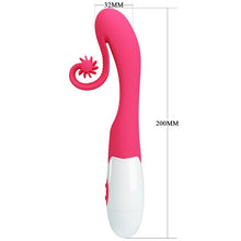 Carregar imagem no visualizador da galeria, Vibrador vaginal com estimulador de clitóris - Tatianna - Romance
