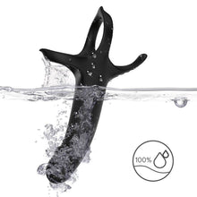 Carregar imagem no visualizador da galeria, Strap-on para dupla penetração com vibração e comando - 10,5cm - Armony