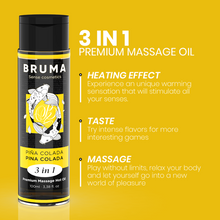Carregar imagem no visualizador da galeria, Óleo de Massagem - Efeito de Aquecimento - Piña colada - 100ml - Bruma