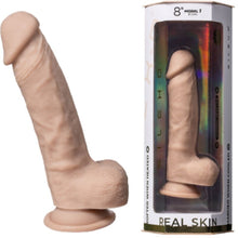 Carregar imagem no visualizador da galeria, Dildo realístico termo-reativo - 21 cm - Bege- SilexD