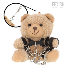 Carregar imagem no visualizador da galeria, Porta-chaves urso com arnês e algemas - Fetish subissive