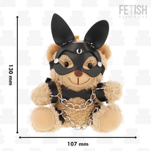 Carregar imagem no visualizador da galeria, Porta-chaves urso com algemas e máscara - Fetish subissive