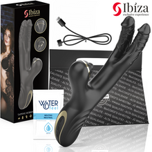 Carregar imagem no visualizador da galeria, Vibrador vaginal com estimulador de clitóris com pulsação e duplo movimento de onda no ponto G - Tapping bobbing vibrator