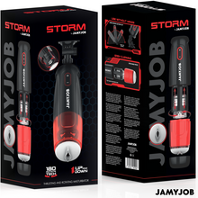 Carregar imagem no visualizador da galeria, Masturbador masculino com movimento de sobe e desce e rotação - Thrusting and rotating masturbator - Storm