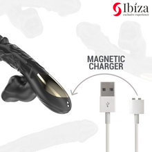 Carregar imagem no visualizador da galeria, Vibrador vaginal com movimento de pulsaçao no ponto G e estimulador de clitóris com efeito mordida - Oscillating and bitting vibrator