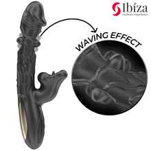 Carregar imagem no visualizador da galeria, Vibrador vaginal com movimento de pulsaçao no ponto G e estimulador de clitóris com efeito mordida - Oscillating and bitting vibrator