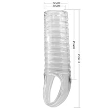 Carregar imagem no visualizador da galeria, Manga aberta para pénis com anel para testículos - Incolor - Hartman - Pretty Love