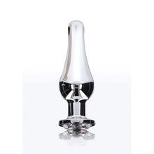 Carregar imagem no visualizador da galeria, Plug anal metálico cónico - Prateado - M - ToyJoy
