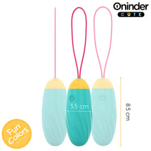 Carregar imagem no visualizador da galeria, Ovo vibratório vaginal com APP e bolas internas rotativas - Fun colors - Oninder
