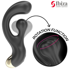 Carregar imagem no visualizador da galeria, Vibrador vaginal e ponto G com estimulador de clitóris com movimento de rotação - Vibrating & rotating stimulator