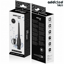 Carregar imagem no visualizador da galeria, Duche anal preto para adaptar na mangueira do chuveiro - Modelo 1 - Universal anal cleaner - Addicted toys
