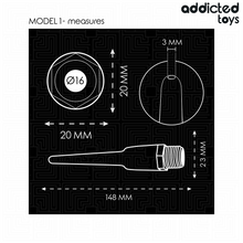 Carregar imagem no visualizador da galeria, Duche anal preto para adaptar na mangueira do chuveiro - Modelo 1 - Universal anal cleaner - Addicted toys