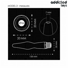 Carregar imagem no visualizador da galeria, Duche anal preto para adaptar na mangueira do chuveiro - Modelo 2 - Universal anal cleaner - Addicted toys
