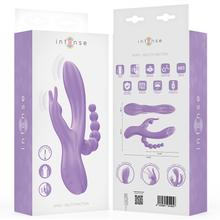 Carregar imagem no visualizador da galeria, Vibrador vaginal com estimulador de clitóris e anal - Miko - Intense