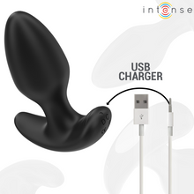 Carregar imagem no visualizador da galeria, Plug anal com vibração e comando - Joey vibrating plug - Intense