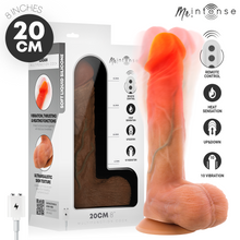 Carregar imagem no visualizador da galeria, Vibrador realístico com movimento sobe e desce e aquecimento - 20 cm - Logan - Mr. Intense
