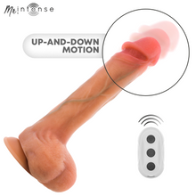 Carregar imagem no visualizador da galeria, Vibrador realístico com movimento sobe e desce e aquecimento - 22 cm - Bradley - Mr. Intense