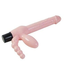 Carregar imagem no visualizador da galeria, Strap-on com vibração e dupla penetração - Super strapless dildo - Baile