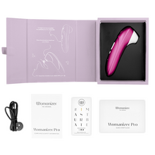 Carregar imagem no visualizador da galeria, Estimulador de clitóris por ondas de pressão e vibração - Pro clitoral stimulator - Rosa - Womanizer