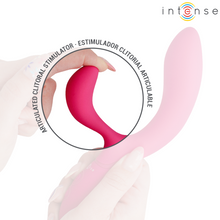 Carregar imagem no visualizador da galeria, Vibrador vaginal e Ponto G com estimulador de clitóris - Charly - 20cm - Intense