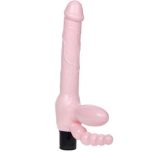 Carregar imagem no visualizador da galeria, Strap-on com vibração e dupla penetração - Super strapless dildo - Baile