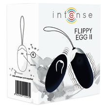 Carregar imagem no visualizador da galeria, Ovo vaginal vibratório - Recarregável - Preto - Flippy egg II - Intense