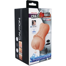 Carregar imagem no visualizador da galeria, Masturbador masculino com vibração - Vagina - 3D vagina - Crazy Bull