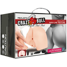Carregar imagem no visualizador da galeria, Masturbador masculino Vagina e Anus com vibração - Realistic Vagina and Anal - Crazy Bull