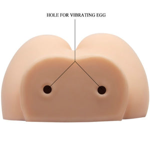 Masturbador vibratório - Vagina e Ânus - Crazy Bull