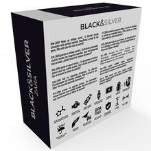 Carregar imagem no visualizador da galeria, Cueca + Vibrador para cueca / Estimulador de clitóris - Zara - Black&Silver