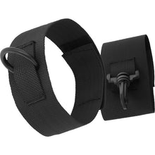 Carregar imagem no visualizador da galeria, Algemas para tornozelos - Preto - Black Nilon Ankle Cuffs - Darkness