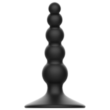 Carregar imagem no visualizador da galeria, Plug anal com 5 bolas - 10cm - Preto - Addicted Toys