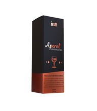Carregar imagem no visualizador da galeria, Gel de Massagem beijável - Efeito Quente - Aperol - 30ml - INTT