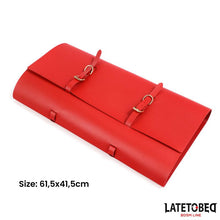 Carregar imagem no visualizador da galeria, Kit BDSM com 7 peças e bolsa de armazenamento - Vermelho - Latetobed