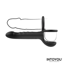 Carregar imagem no visualizador da galeria, Strap-on para dupla penetração com vibração e comando - Magnor - IntoYou