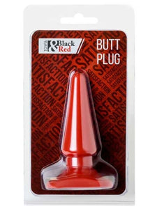 Plug Anal - Butt Plug Vermelho - Toyfa