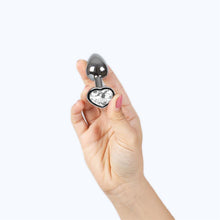 Carregar imagem no visualizador da galeria, Plug de Metal com Brilhante Coração - Cristal - S - Secret Play