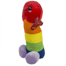 Carregar imagem no visualizador da galeria, Pénis peluche - Arco-íris